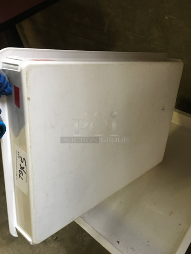 White Poly Food Bins! 5x Your Bid! - Image 3 of 4