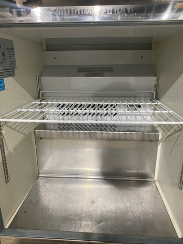 Ikon Commercial Single Door Lowboy/Worktop Cooler! With Poly Coated Racks! All Stainless Steel! Model KUC27 SN: KUC279026232 115V 1PH - Image 5 of 10