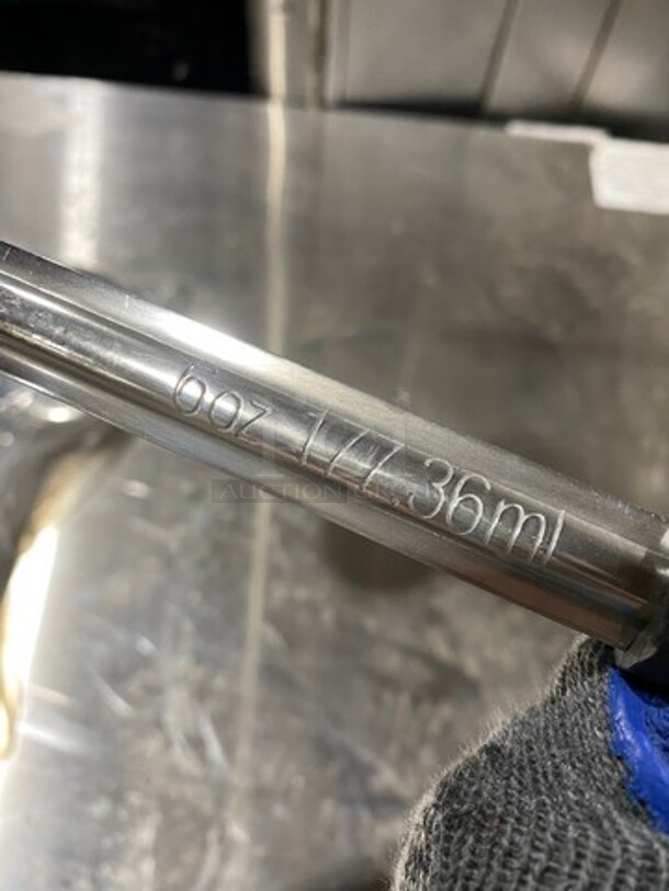 NEW! 6 OZ Serving Spoons! Stainless Steel With Poly Handle! 6x Your Bid! - Image 6 of 6