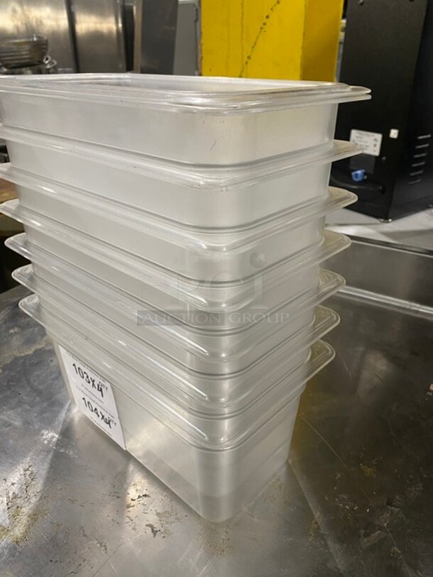 Cambro Clear Poly Food Pan! MODEL 36CW 4X Your Bid! - Image 2 of 8