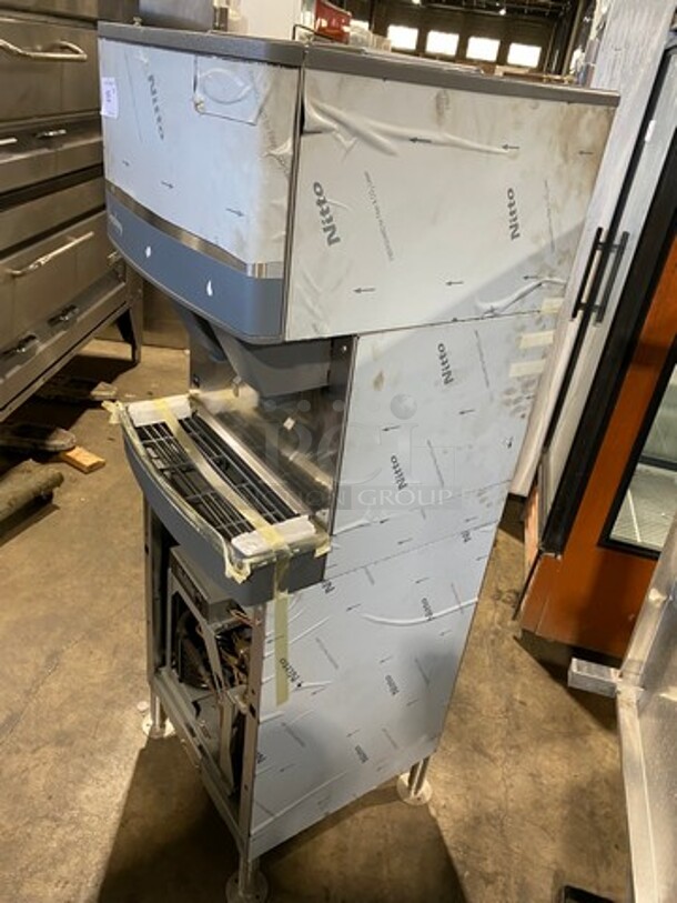 LATE MODEL! 2019 Follett Commercial Ice And Water Dispenser! All Stainless Steel! On Legs! MISSING FRONT COVER! Symphony Series Model: 25FB425W 115V 60HZ 1 Phase - Image 2 of 10
