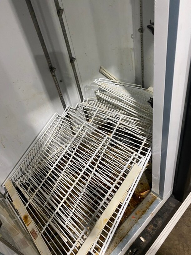 Central Commercial 2 Door Reach In Freezer Merchandiser! With Poly Coated Racks! Model 69K118 Serial 8078613! 115/230V 1Phase! - Image 6 of 9