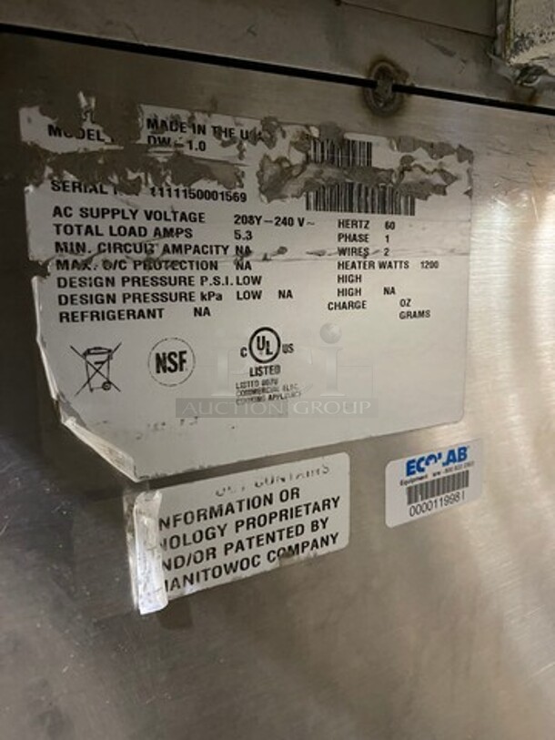 Commercial Electric Powered Single Well Food Warmer Serving Station! With Storage Space Underneath! All Stainless Steel! On Legs! - Image 8 of 9