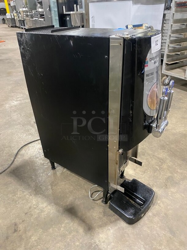 Bunn Commercial Nitron Cold Draft Countertop Coffee Dispenser! With Dual Nitro & Cold Brew Chrome Dispensers! On Legs! 120V 1 Phase! Model: NITRON, CT-BASE 120V SN: CLDD007322! - Image 2 of 11