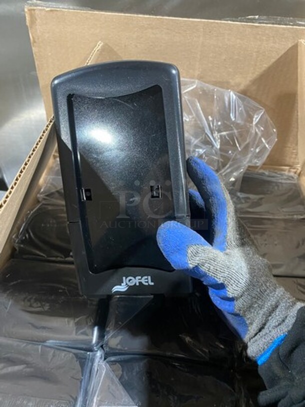 NEW! IN THE BOX! Jofel Black Poly Napkin Dispenser! Model: 09936 - Image 4 of 7