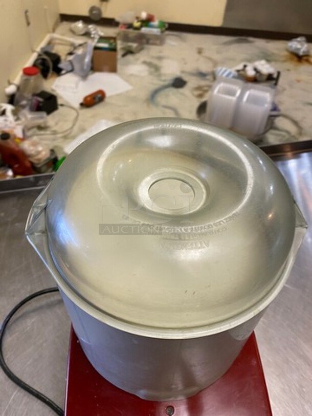 Robot Coupe Commercial Countertop Food Processor/Chopper Machine! All Stainless Steel! WORKING WHEN REMOVED! Model: R2N SN: 2471122803J12 120V - Image 5 of 9