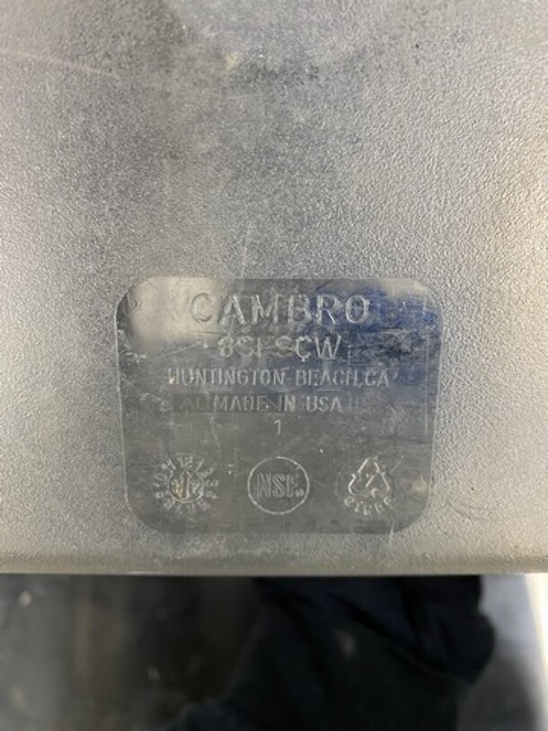 Cambro 8Qt Clear Poly Food Containers! 9x Your Bid! - Image 6 of 7