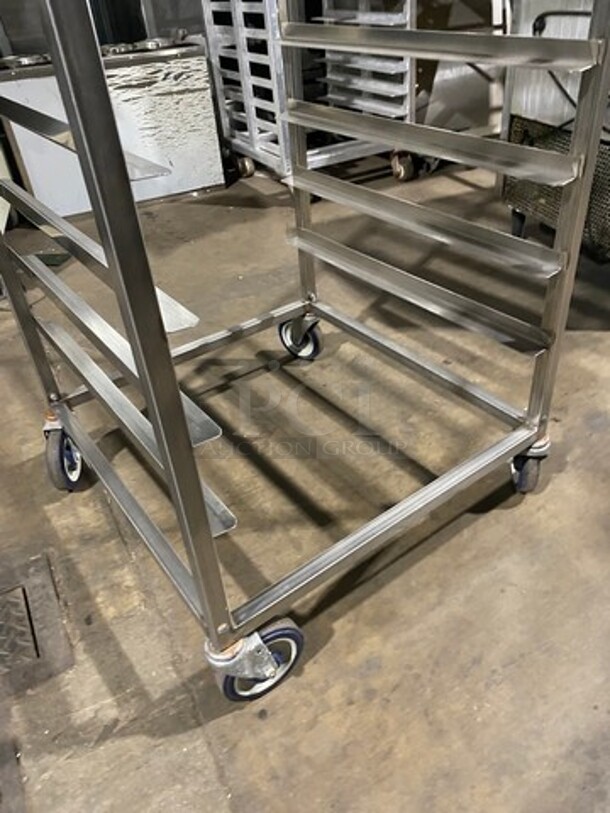 Channel Metal Commercial Pan Transport Rack! On Casters! - Image 3 of 4