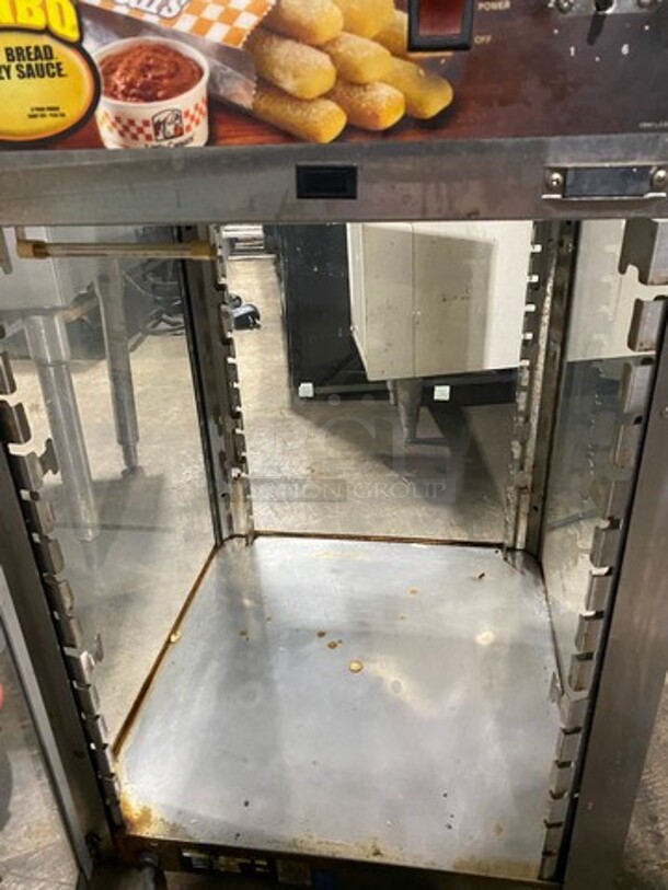 Wisco Commercial Countertop Food Warming Display Case! Glass All Around Showcase Style! Model: 00925W073 SN: 1501 120V - Image 5 of 8