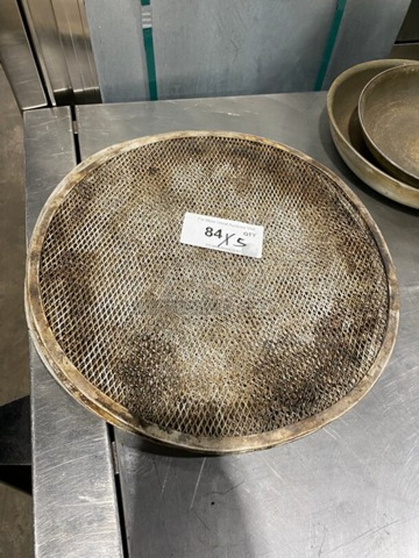 Round Pizza Mesh Screens! 5x Your Bid! - Image 1 of 4