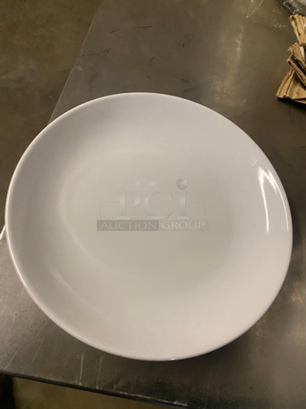 ALL ONE MONEY! NEW! White Ceramic Dinner Plates! - Image 2 of 3