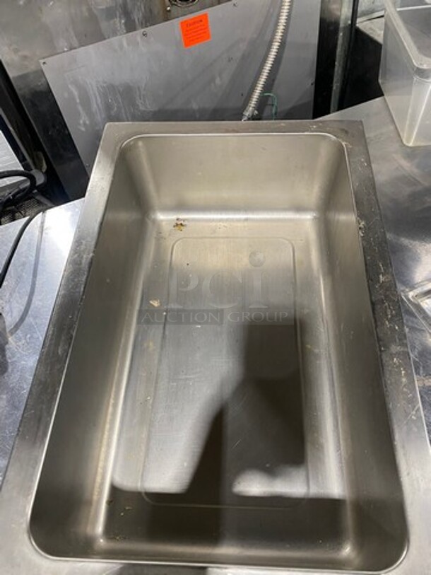 Winco Commercial Countertop Single Well Food Warmer! All Stainless Steel! MODEL FWS500 SN:FWS50010024142 120V  - Image 7 of 7