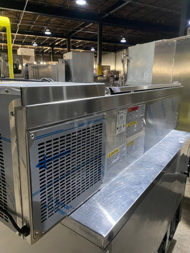 NEW! NEVER USED! Randell Commercial Refrigerated Countertop Condiment Rail Unit! Stainless Steel! Model: CR9060290 SN: W16855371 115V 60HZ 1 Phase - Image 3 of 10