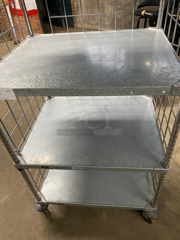 Metro Commercial Transport Rack! Stainless Steel! On Casters! - Image 6 of 6