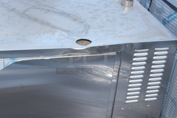 BRAND NEW SCRATCH & DENT! Alto-Shaam CTC6-10E-NT Combitherm Electric Boiler-Free 7 Pan Combi Oven - 440-480V, 3 Phase. Unit is slightly dentedon the back top side.  - Image 4 of 6