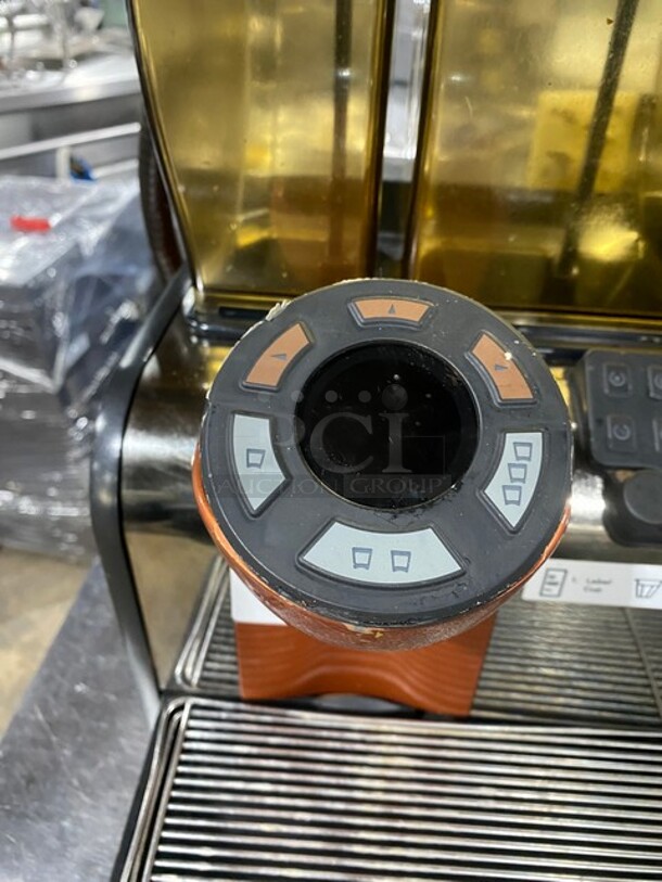 Mastrena II Thermoplan Starbucks Style Commercial Countertop Espresso Machine! With 3 Bean Hoppers! 208V! Model: M2-CS SN: 41000483! - Image 9 of 11