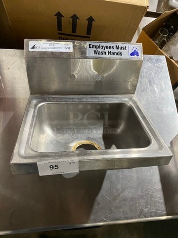 Commercial Stainless Steel Hand Sink! - Image 1 of 6
