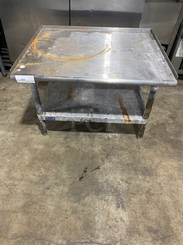 All Stainless Steel Commercial table With Under Shelf! - Image 1 of 7