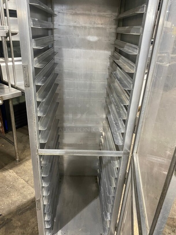 Lockwood! Enclosed Food Pan Rack! On Wheels! - Image 5 of 7