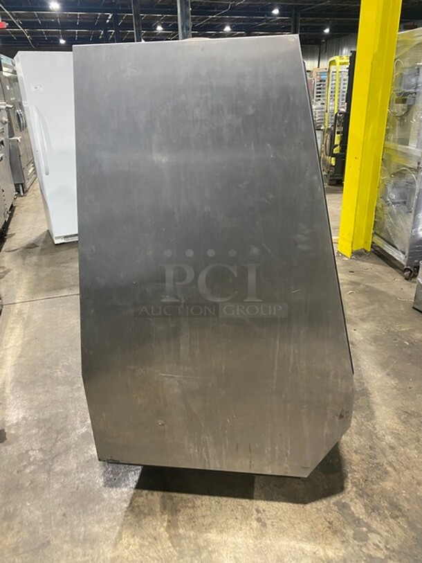  True Commercial Refrigerated Floor Style Meat/Deli Display Case Merchandiser! All Stainless Steel! With Sliding Back Access Doors! Model TDBD963 Serial 7578449! 115V 1Phase! WORKING WHEN REMOVED! - Image 2 of 9