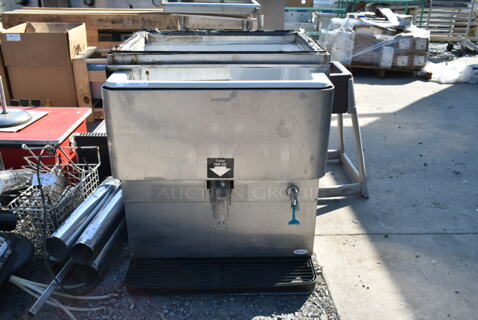 Cornelius Stainless Steel Commercial Countertop Ice and Water Dispenser. 115 Volts, 1 Phase. 