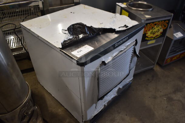 BRAND NEW SCRATCH AND DENT! 2015 Scotsman C0322SA-1D Commercial Stainless Steel Ice Machine Head. 115V, 1 Phase. Tested And Working!  - Image 2 of 5