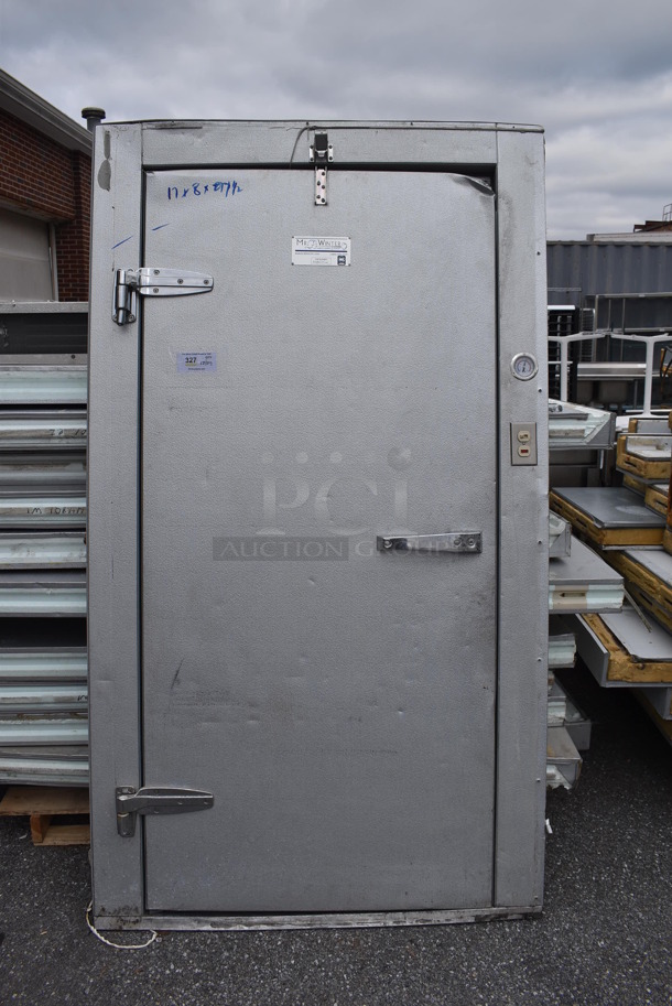 Mr Winter 8'x18'x7.5' Walk In Cooler Box w/ Tecumseh AWA9514ZXNXM 208-230 Volt, 1 Phase Compressor and Bohn SM-1080C 115 Volt, 1 Phase Condener. Does Not Have Floor. Pictures Of Unit Before Disassembly Are Included - Image 4 of 12