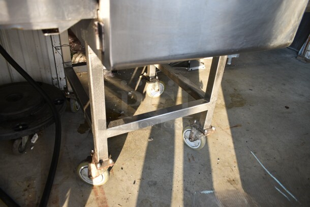 3 2016 Turbochef HhC2020 Stainless Steel Commercial Countertop Electric Powered Conveyor Rapid Cook Oven on Commercial Casters. 208/240 Volts, 1 Phase. 3 Times Your Bid!  - Image 3 of 11
