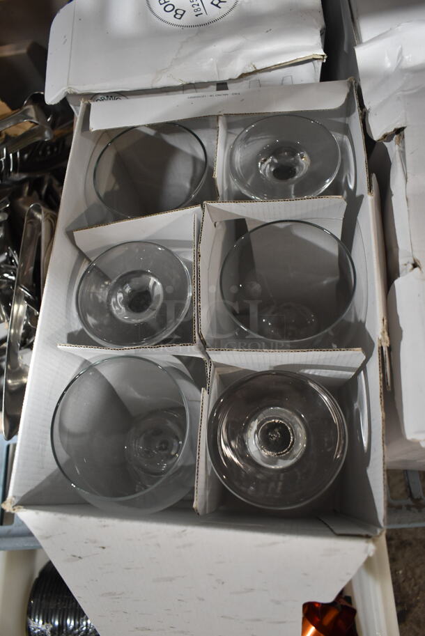 4 Boxes of 6 Bormioli Rocco Wine Glasses. 4 Times Your Bid! - Image 2 of 3