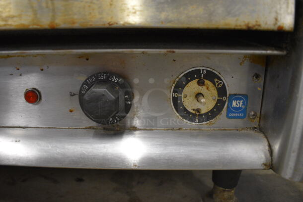 Cecilware Stainless Steel Commercial Countertop Electric Powered Pizza Oven w/ Cooking Stones. 208 Volts, 1 Phase. 26x28x22 - Image 7 of 7