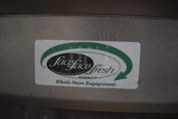 Face to Face Stainless Steel Commercial Floor Style Portable Meat Slicer Cutting Station on Commercial Casters. 26x28x31 - Image 5 of 6