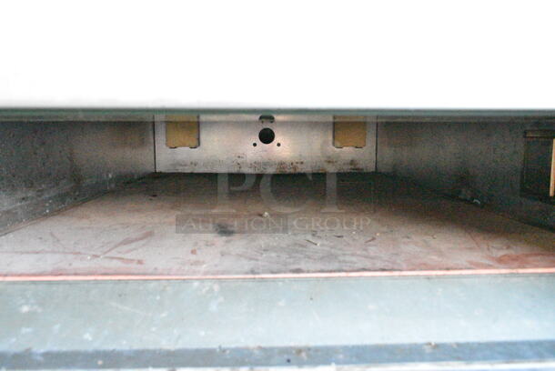 Wieshu EBO 68 L Classic Stainless Steel Commercial Electric Powered 3 Deck Bakery Oven on Commercial Casters. 200-240 Volts, 3 Phase.  - Image 8 of 12
