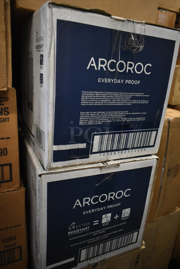 PALLET LOT of 55 BRAND NEW! Boxes Including Almond Heavy Weight Poly Knives, 52101 Micro Twin Bath Tissue Dispenser, Solo Cups, Libbey 5203 11 oz Glass Mugs, Arcoroc Syrup Pourers, Arcoroc Glasses, Solo Teaspoons, Karat Poly Spoons. 55 Times Your Bid! - Image 9 of 12