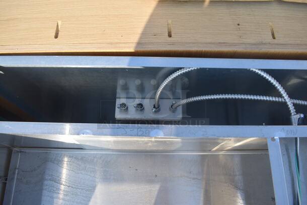 BRAND NEW! Stainless Steel Counter Frame w/ 2 Under Shelves. - Image 6 of 6