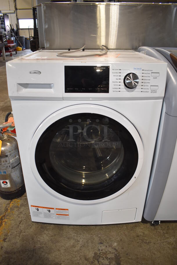 KoolMore FLW-3CWH Metal Front Load Washing Machine. 120 Volts, 1 Phase. 23.5x26x33.5