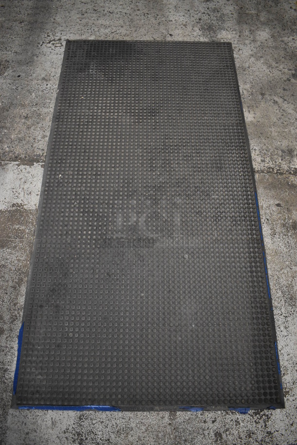 Black Floor Mat. 71x36