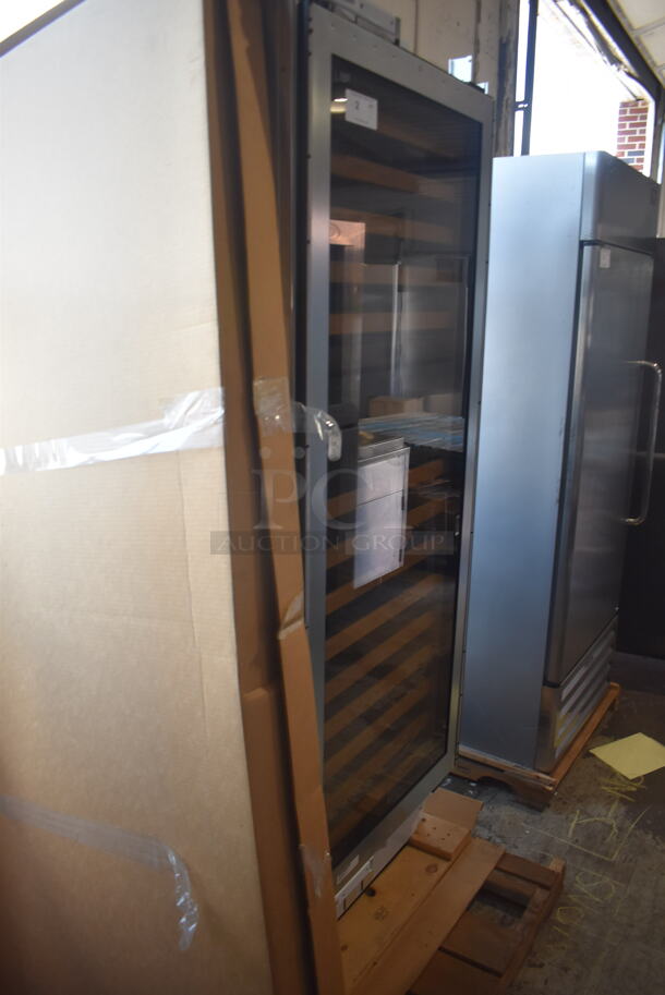 LIKE NEW! Sub Zero IW-30 Metal Commercial Single Door Reach In Wine Chiller Merchandiser. 115 Volts, 1 Phase. Unit Has Only Been Used a Few Times! Tested and Powers On But Does Not Get Cold - Image 2 of 7