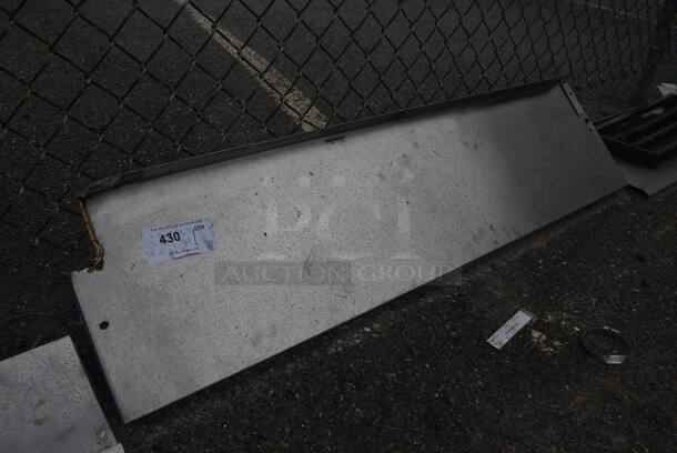 Metal Shelf. 48x12x12 - Image 1 of 3