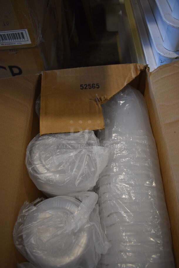 ALL ONE MONEY! Lot of BRAND NEW Choice Plastic Deli Containers and Lids - Image 3 of 4