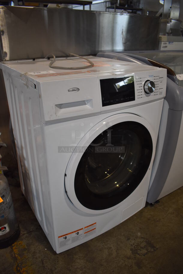 KoolMore FLW-3CWH Metal Front Load Washing Machine. 120 Volts, 1 Phase. 23.5x26x33.5 - Image 3 of 9
