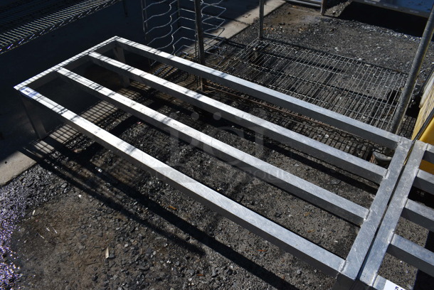 Metal Commercial Dunnage Rack. 60x24x12 - Image 3 of 3