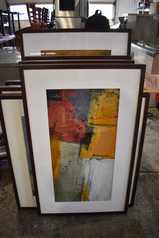 7 Various Framed Pictures. Includes 33x2x33, 24x2x39. 7 Times Your Bid! - Image 1 of 11