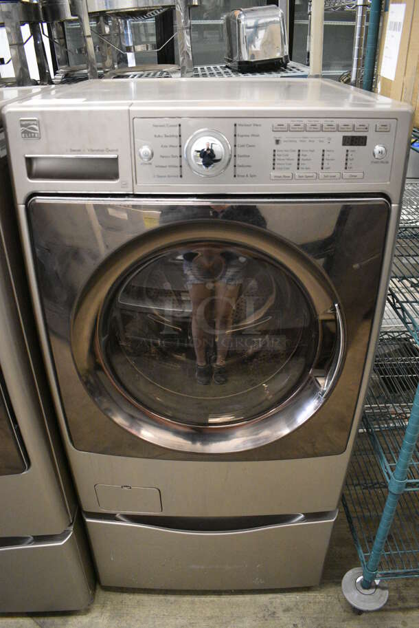 Kenmore Model 41028900 Front Load Washer. 120 Volts, 1 Phase. 27x30x53.5 - Image 1 of 6