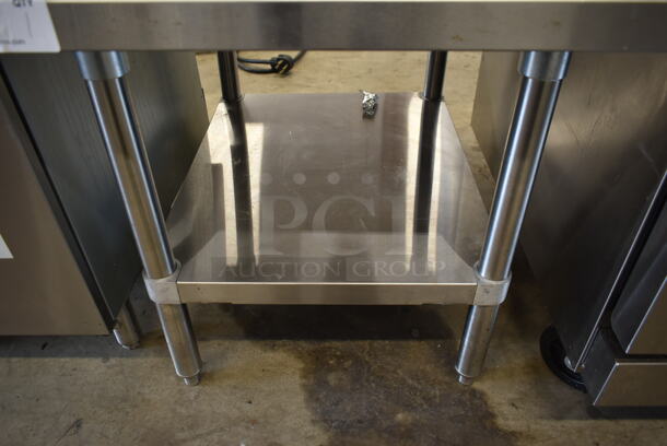 Stainless Steel Commercial Equipment Stand w/ Under Shelf. - Image 4 of 4