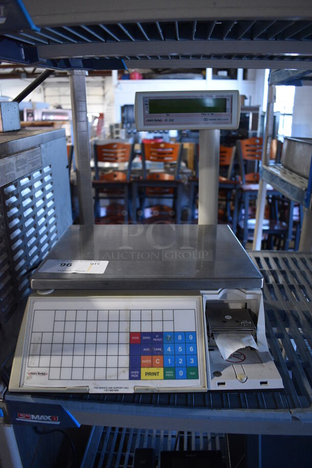 Avery Berkel Model IX202 Metal Commercial Countertop Food Portioning Scale. 115/230 Volts, 1 Phase. 15x15.5x17. Tested and Working! - Image 1 of 7