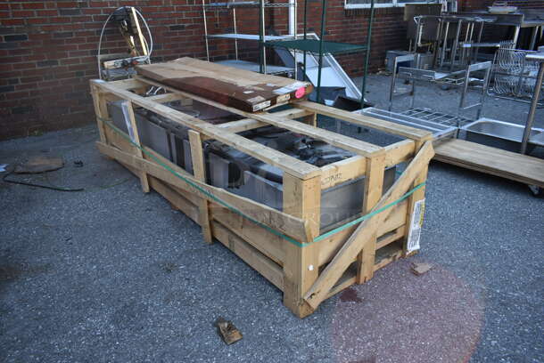 BRAND NEW IN CRATE! Randell 9986AR Stainless Steel Commercial Cold Pan Drop In. Does Not Come w/ Remote Compressor. - Image 3 of 9