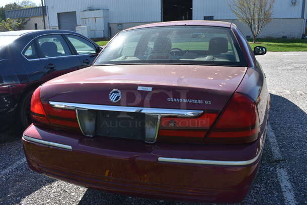 2003 Mercury Grand Marquis GS 4 Door Sedan. Odometer Reads 103,527. VIN 2MEFM74W43X614396. Title In Hand. Vehicle Runs and Drives! See Lot #4 For Additional Pictures. - Image 5 of 12