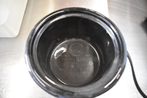 ALL ONE MONEY! Lot of Various Items Including Poly Bins, Metal Chafing Dish Frames and Skillets - Image 7 of 9
