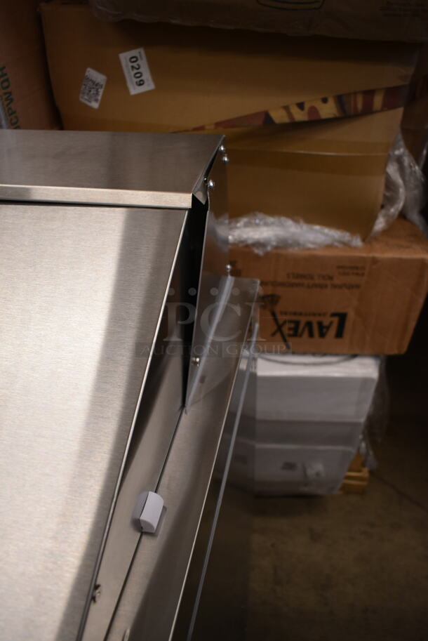 BRAND NEW SCRATCH AND DENT! 2023 Avantco 178SSPT71HC Stainless Steel Commercial Sandwich Salad Prep Table Bain Marie Mega Top on Commercial Casters. 115 Volts, 1 Phase. Tested and Working! - Image 7 of 11