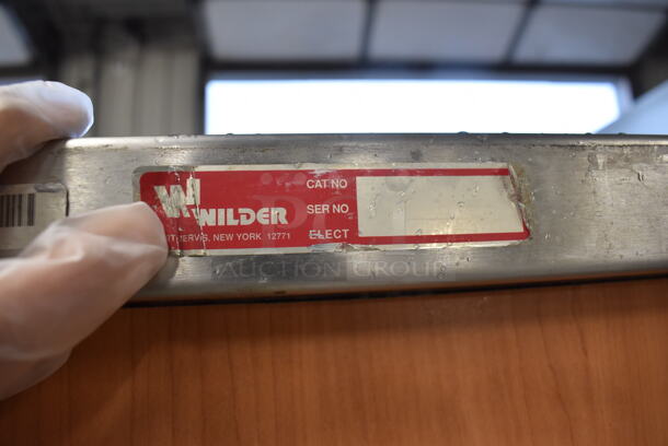 Wilder Metal Commercial Heated Holding Cabinet on Commercial Casters. 29x36x72 - Image 4 of 9